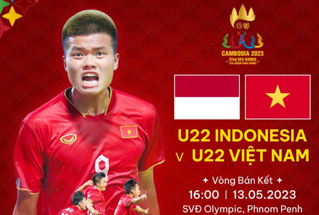 Soi kèo trận đấu giữa U22 Indonesia vs U22 Việt Nam 16h00 Ngày 13052023, Bán Kết Sea Games 32